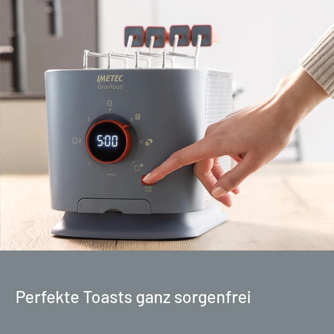 Тостер Imetec Grantoast 2 XL скибочки, фото №9
