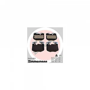 Комплект гальмівних колодок, дискові гальма ZIMMERMANN 22425.200.1 для BMW TOYOTA - Фото 1