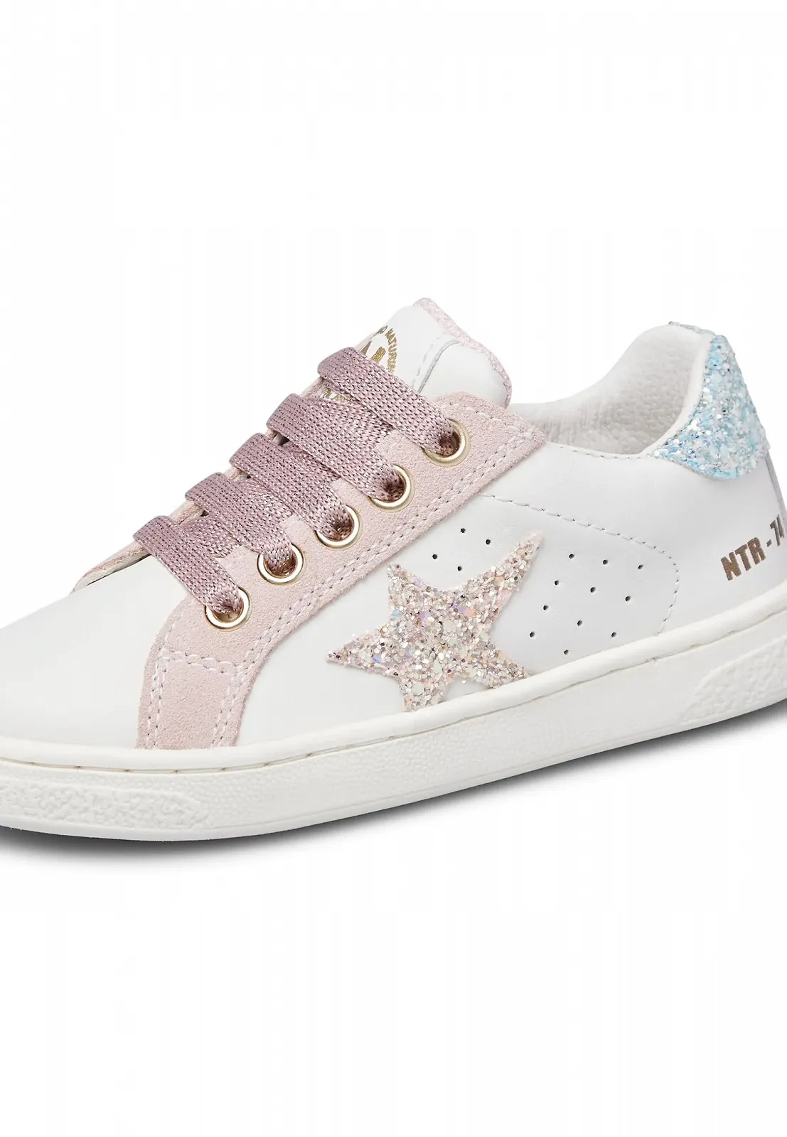 Кросівки Naturino Шкіра та блискуча тканина, фото №6