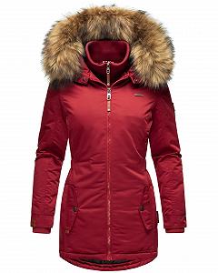 Женская зимняя парка Marikoo B825 с мехом Teddy, теплая подкладка synthetic.ua - Фото 1