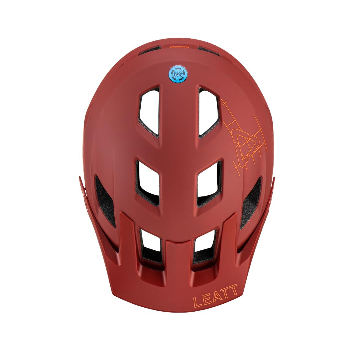 Шолом MTB AllMtn 1.0 V23 Lava #L 59-63см, фото №5