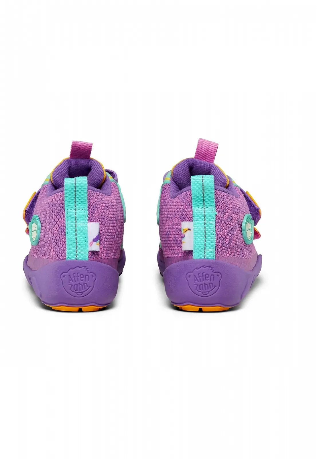 Перехідне Взуття Affenzahn Knit Happy водонепроникне дихаюче веганське з холодним підкладом, застібками-липучками та нековзною підошвою Розмір 21-32, фото №4