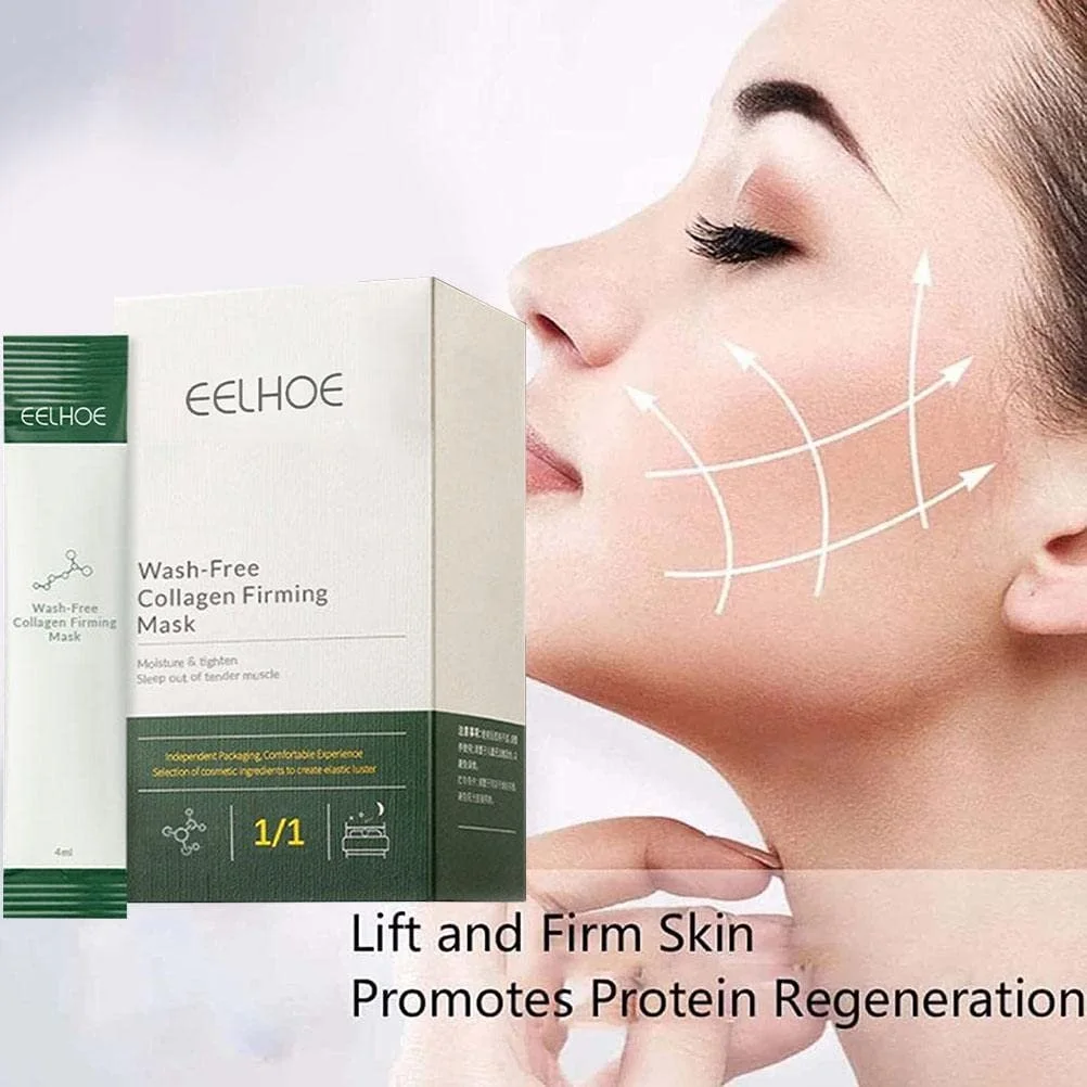 Маска Корейська Зміцнююча з Колагеном 40 шт, фото №3