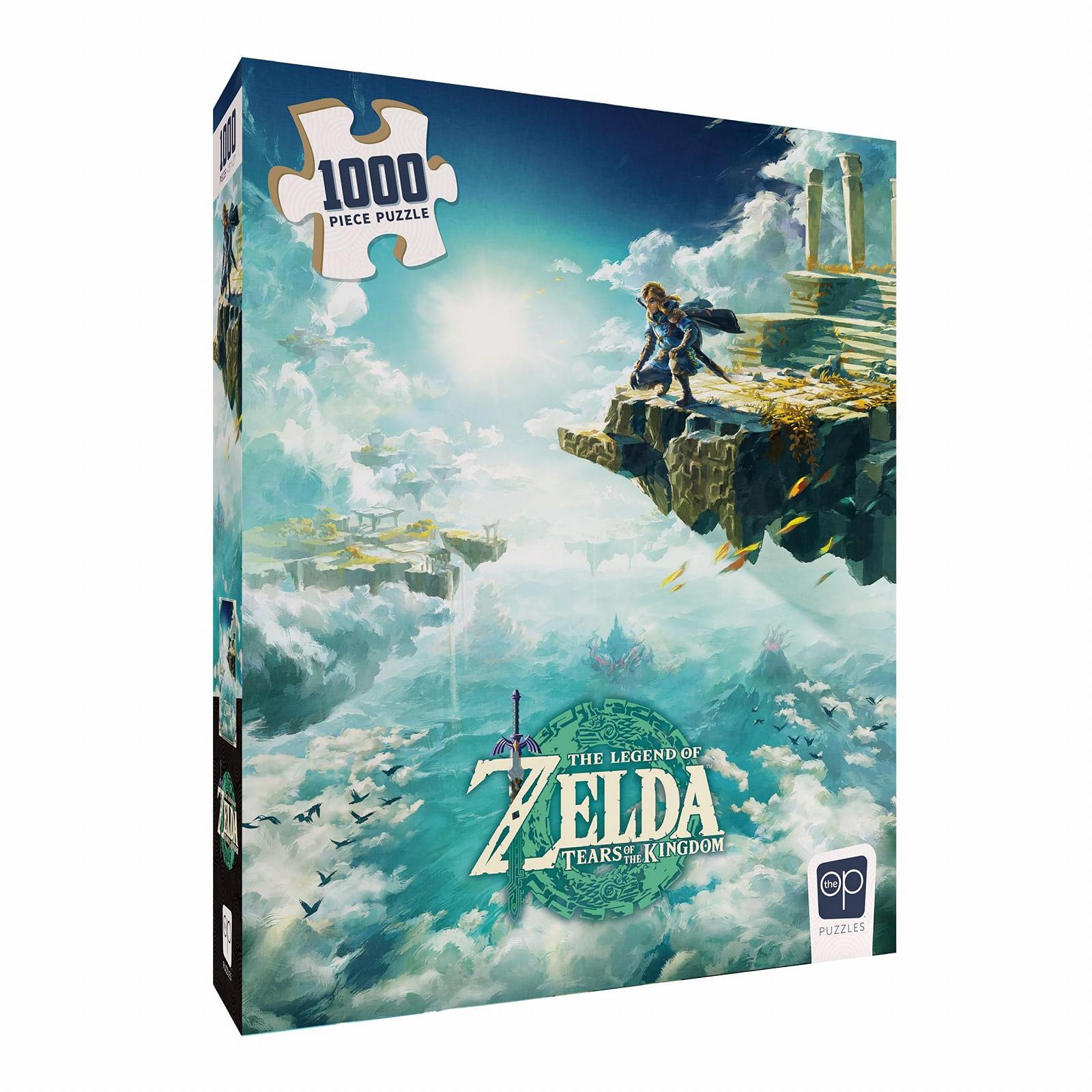 Пазл USAopoly The Legend of Zelda Tears of the Kingdom Link 1000 элементов Blue, фото №1