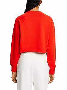 Укороченный свитшот ESPRIT с логотипом synthetic.ua - Фото 1