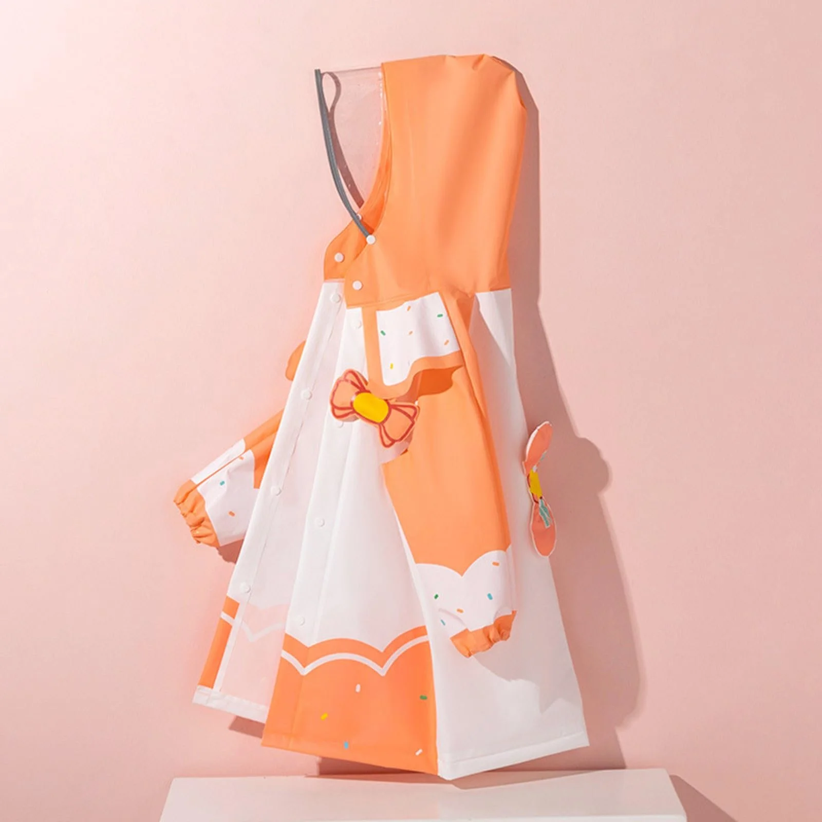 Дождевик Beokeuioe с капюшоном Детский, фото №9