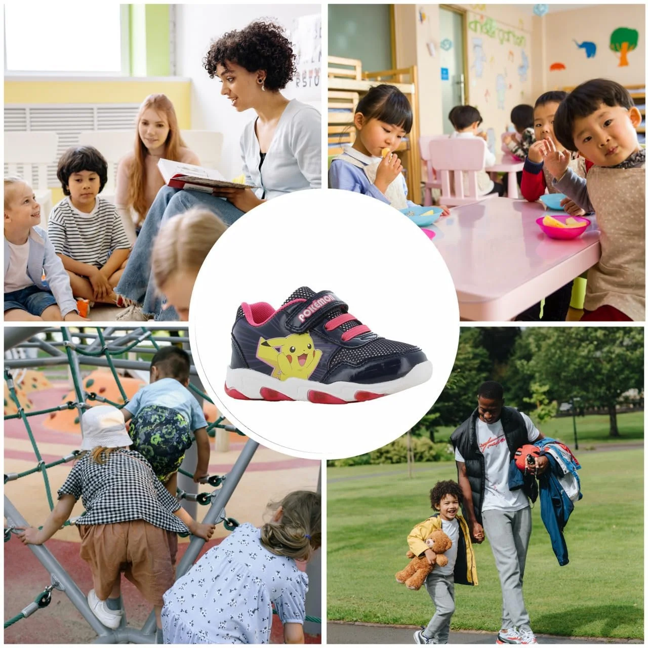 Блискучі дитячі Кросівки Leomil Pokameon для дівчаток, ідеально підходять для школи та відпочинку, фото №2