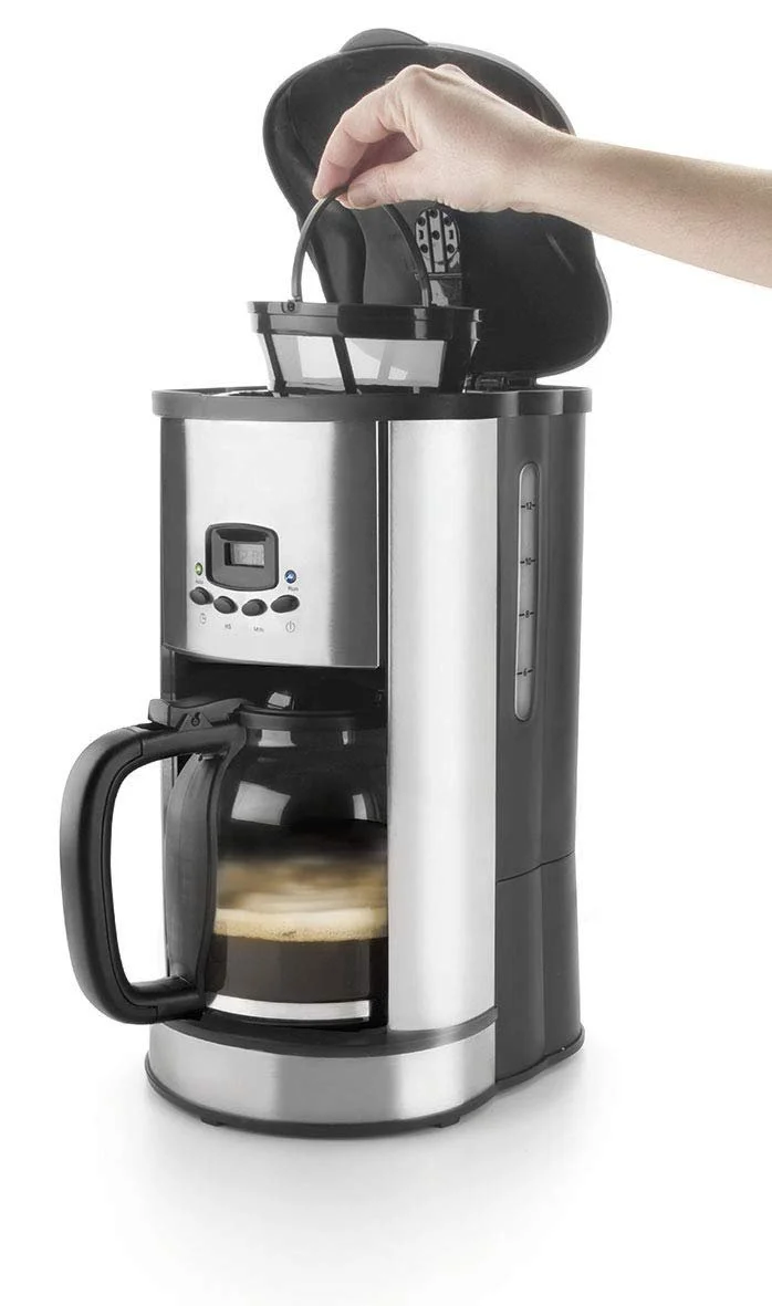 Кофеварка фильтровальная Lacor 1.8 л Black/Stainless Steel, фото №2