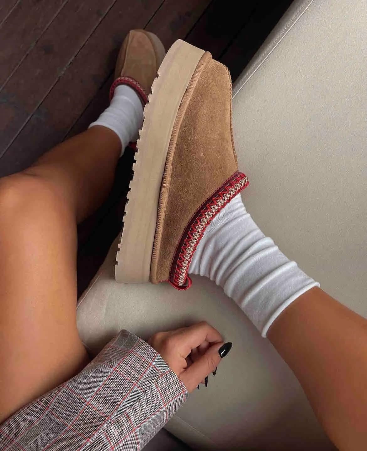 Женские бамбуковые носки, 4 пары, с отворотом, мягкие, дышащие, повседневные и классические носки до икры, яркие цвета, фото №6