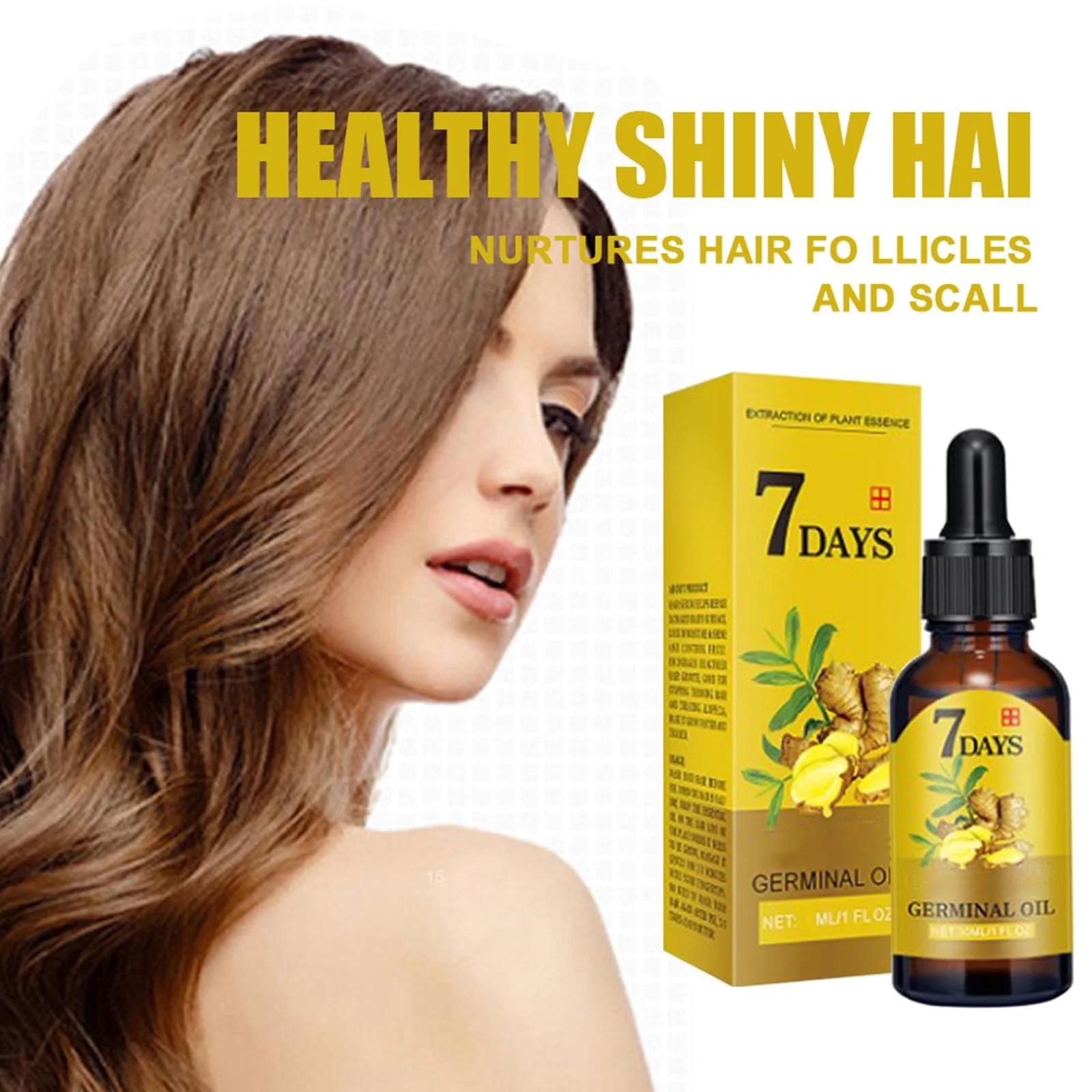 Сироватка для росту волосся Імбирна для Росту Волосся, фото №2