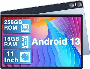 Планшет 11" Full HD Yestel T15 8+8/256Gb 8 ядер Android 13 8600 mAh Blue - Фото 1