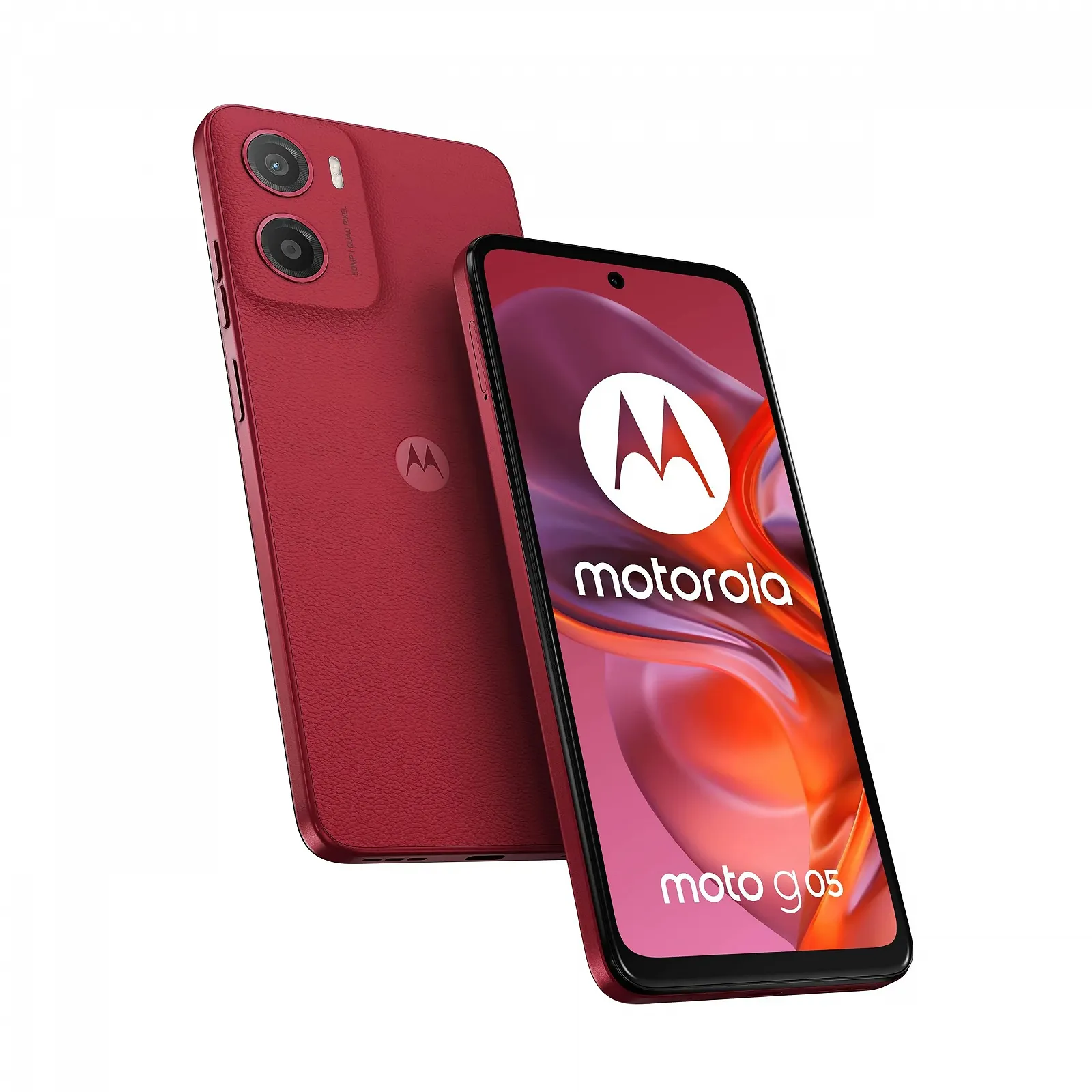 Смартфон Motorola Moto G05 6.67" Dual SIM Android 15 4G USB Type-C 4 ГБ 256 ГБ 5200 мАч Rosso, фото №1