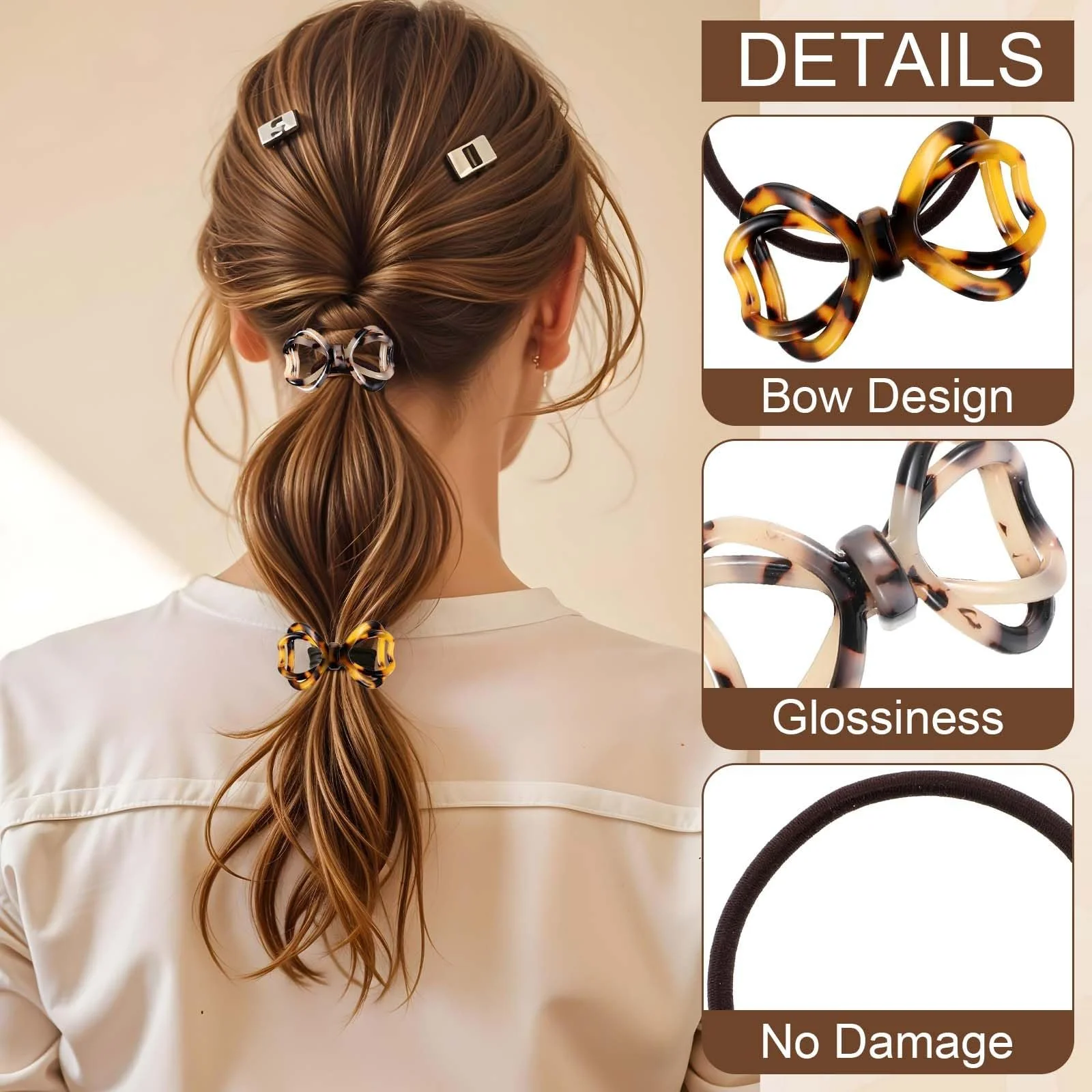 Набір із 2 жіночих пов'язок у стилі хіпі, фото №4