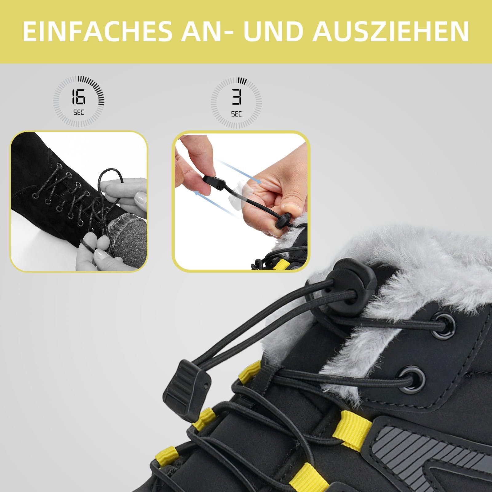 Черевики Mabove зимові для трейлраннінгу чоловічі та, фото №5