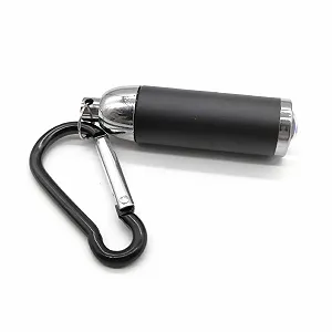 Портативний ліхтар-брелок Регульований USB кишеньковий світлодіодний для активного відпочинку Водонепроникні Портативний регульований USB кишеньковий - Фото 1