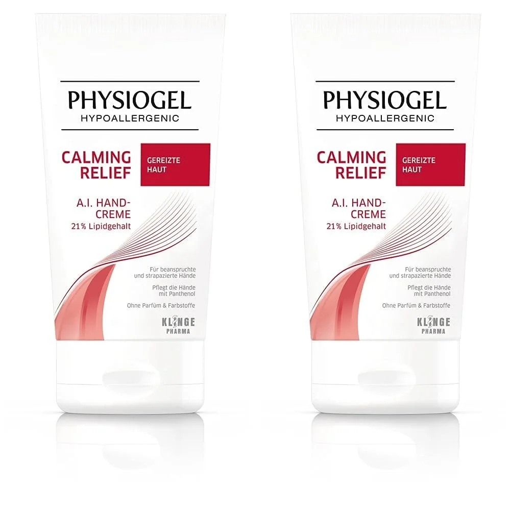Крем для рук PHYSIOGEL Calming Relief A.I. 50 мл - Заспокійливий крем для потрісканих рук (2 шт. в упаковці), фото №1