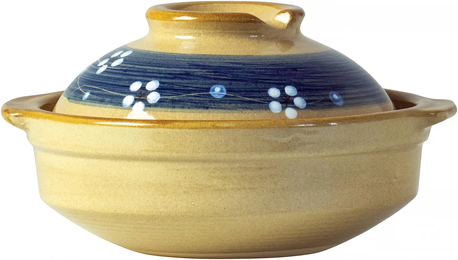 Горщик JADE TEMPLE керамічний з кришкою 17 cm 6.5 cm, фото №1