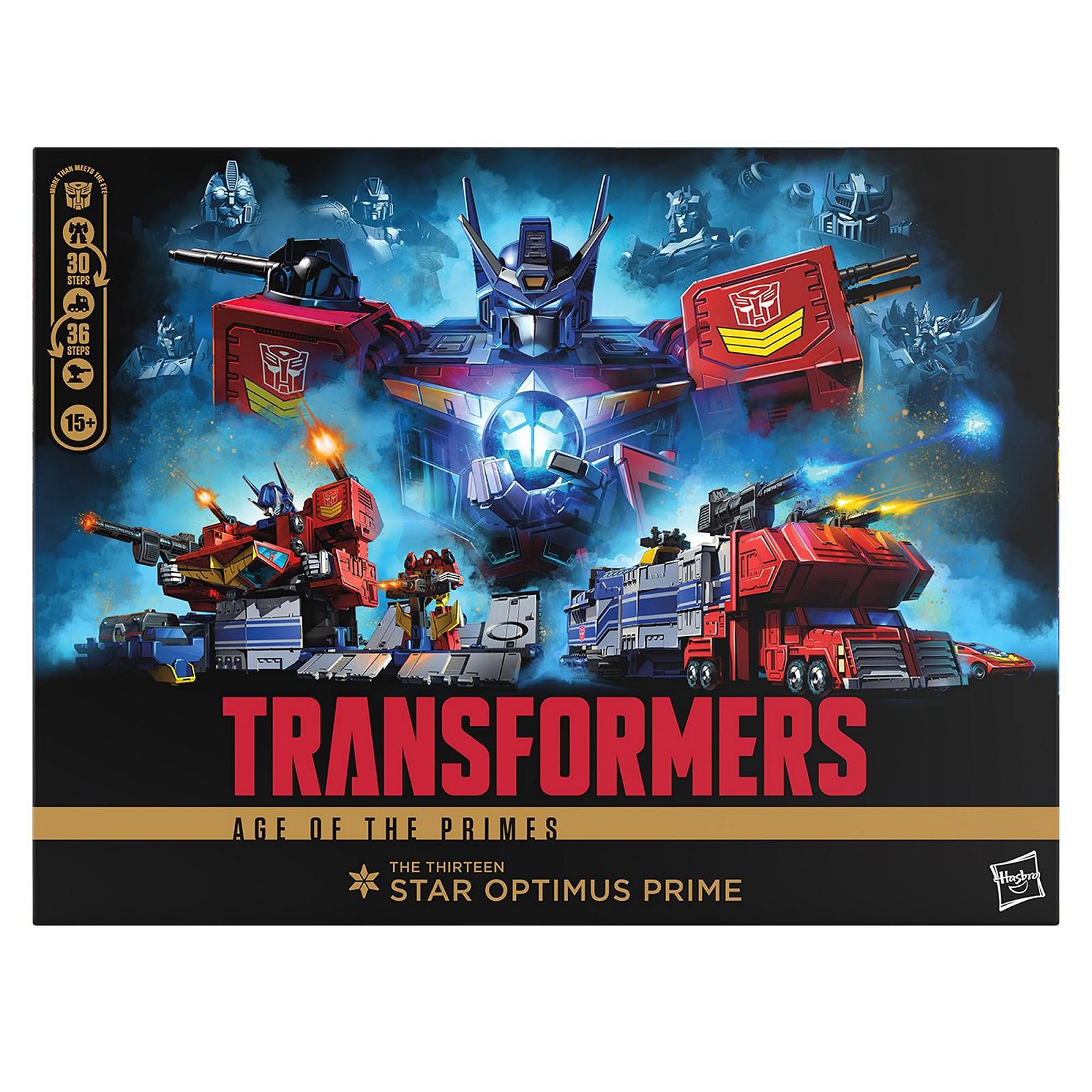 Екшн-фігурка Transformers The Thirteen Star Optimus Prime, серія Age of The Primes, Titan Class, 38 см, фото №6