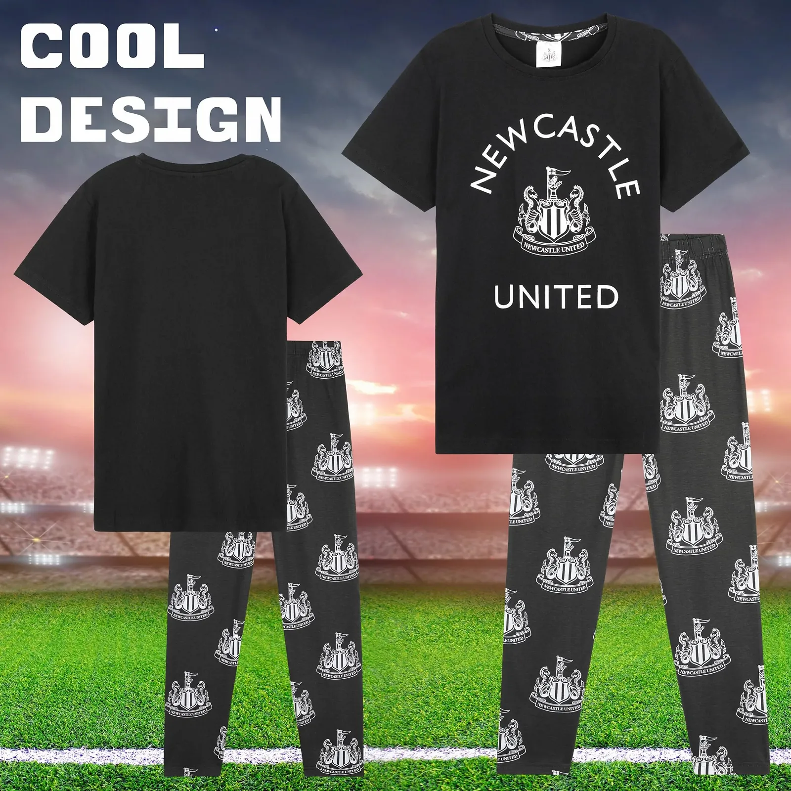 Комплект пижамы для мальчиков-подростков NEWCASTLE UNITED F.C., фото №3 Комплект пижамы для мальчиков-подростков NEWCASTLE UNITED F.C., фото №3