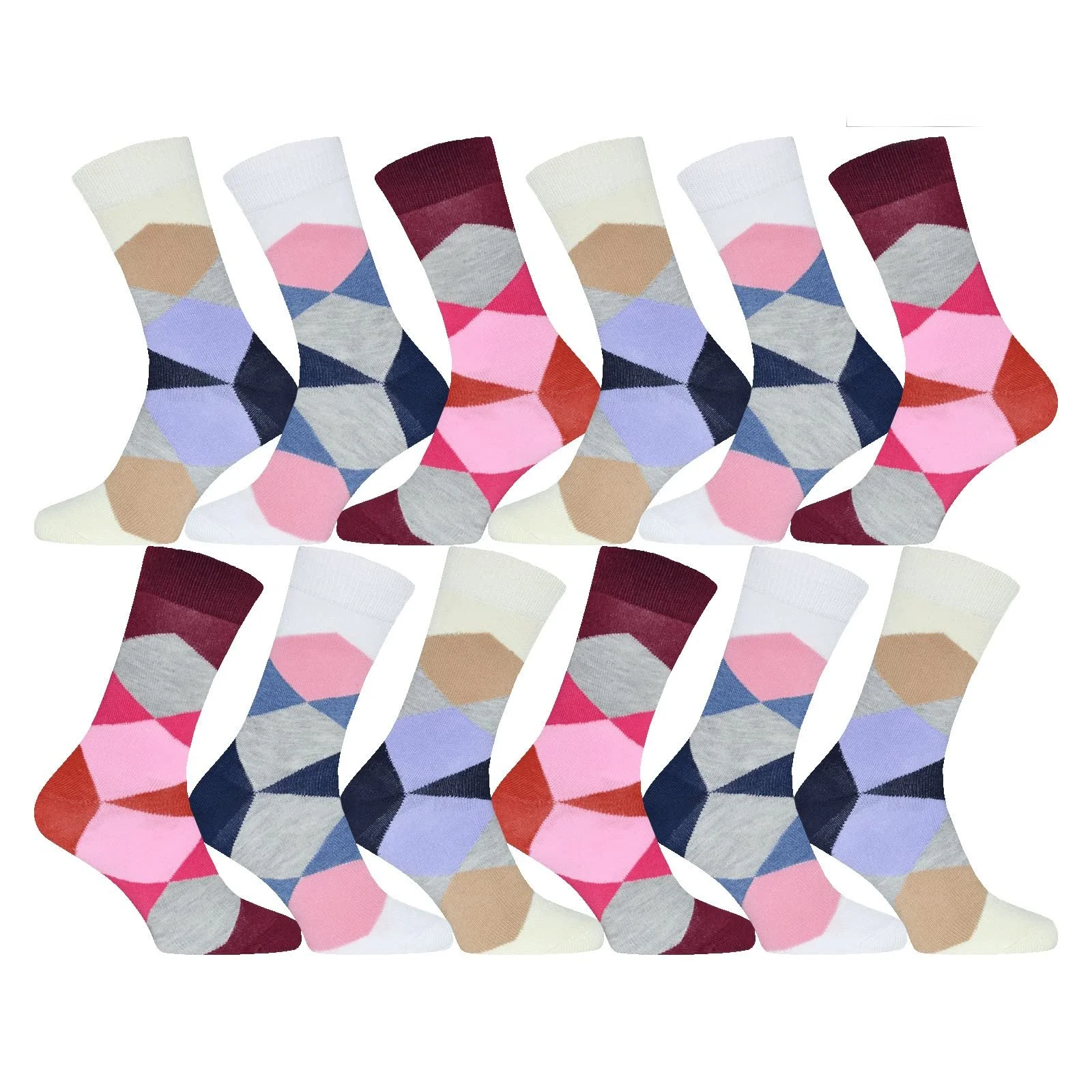 Жіночі шкарпетки Бавовняні (12 пар), фото №4