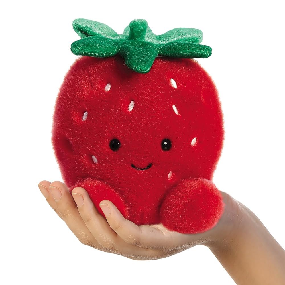 Мягкая игрушка Aurora Palm Pals Juicy Strawberry 13 см Красный, фото №5 Мягкая игрушка Aurora Palm Pals Juicy Strawberry 13 см Красный, фото №5