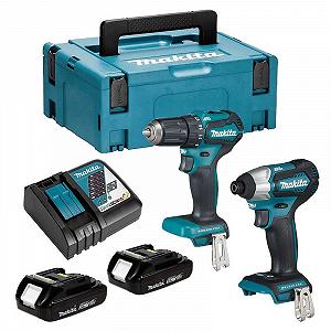 Шуруповерт MAKITA Combo Kit 18 В DLX2220AJ 2 x 2.0 Ah Makita - Фото 1