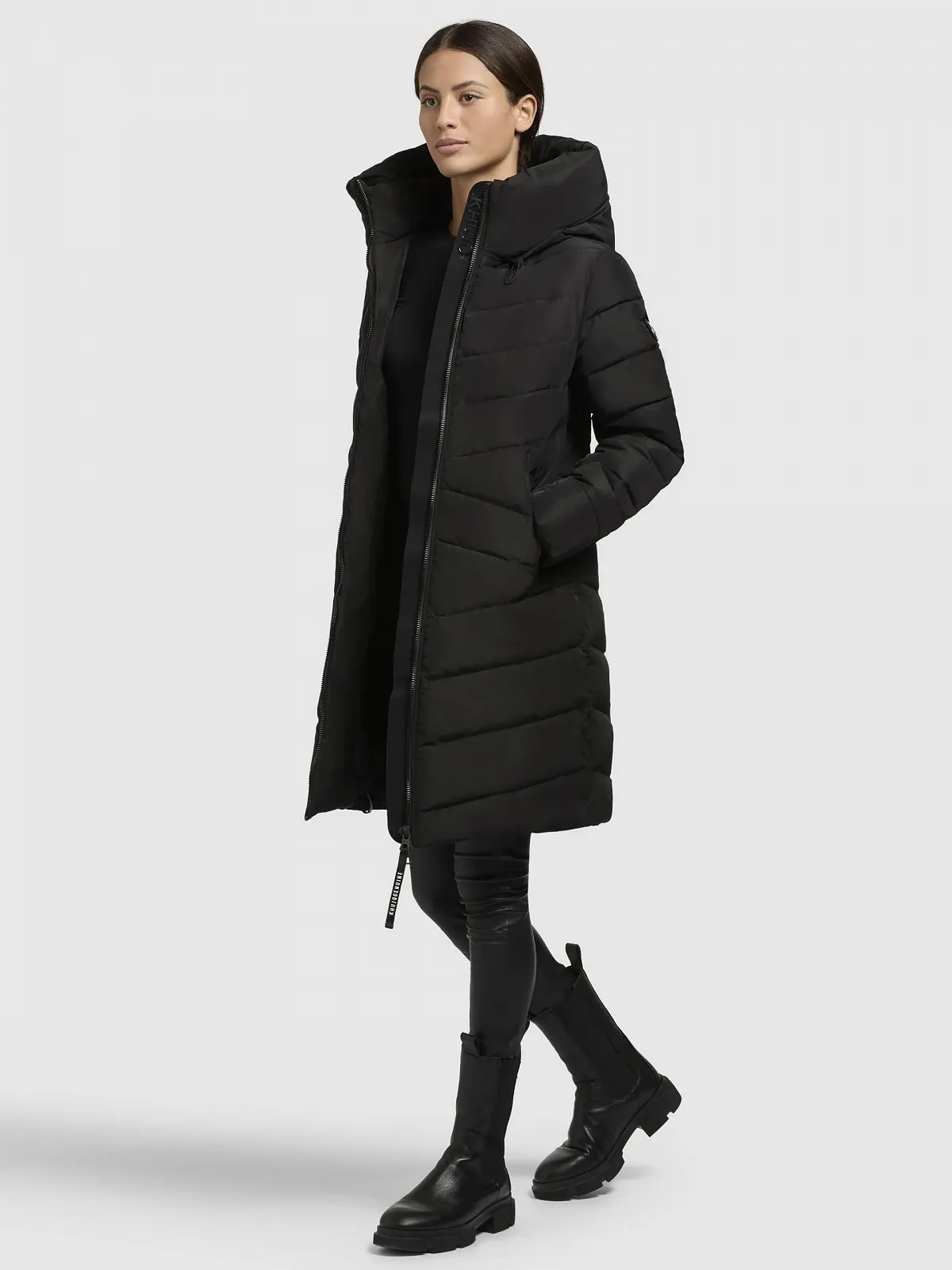 Зимове пальто Khujo Pluz-YM Жіноче Тепле стьобане, фото №7