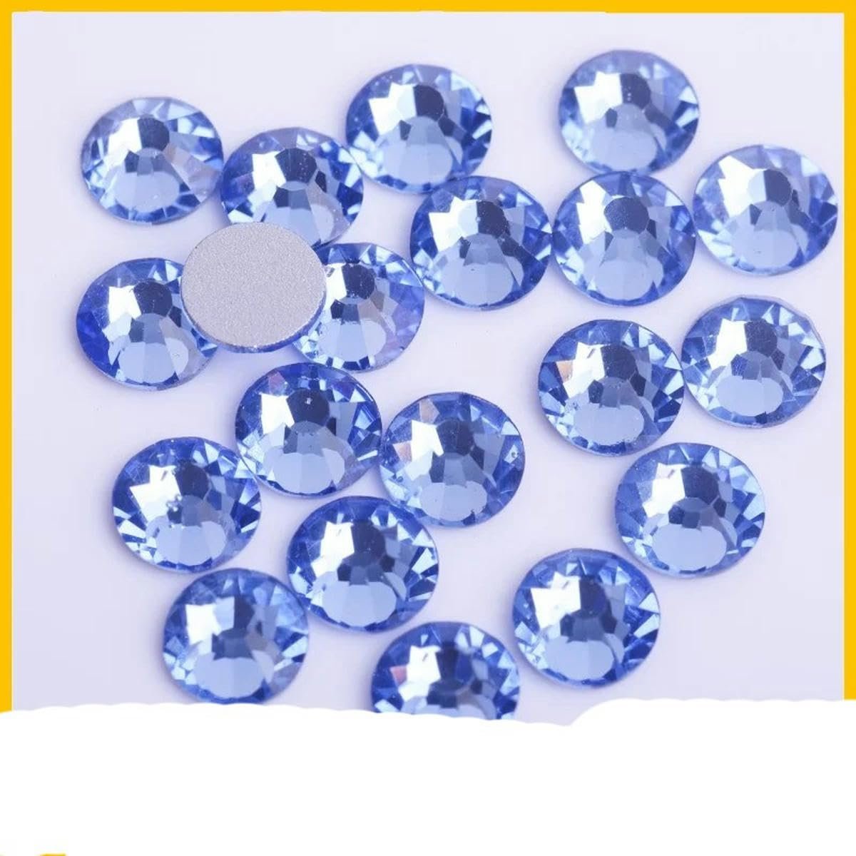 Кришталеві камені Blaue Serie S 3 30 для тканини, одягу, блакитні S 6 1440 шт, фото №5 Кришталеві камені Blaue Serie S 3 30 для тканини, одягу, блакитні S 6 1440 шт, фото №5