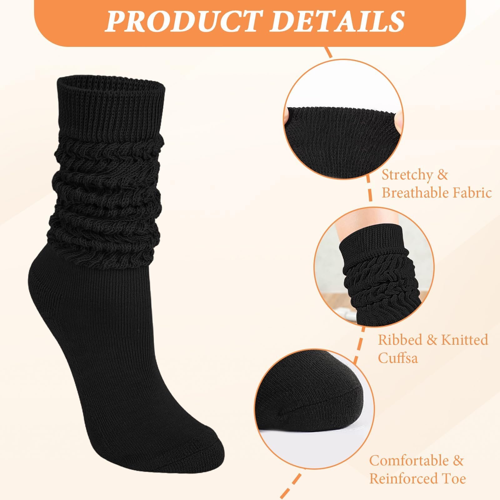 Компресійні панчохи Жіночі до коліна One Size, фото №4