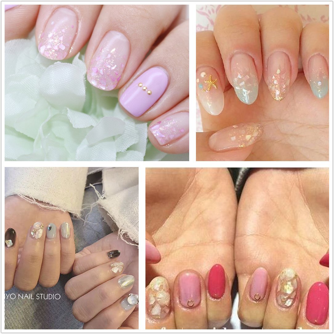 Перламутр для нігтів в упаковці Clamshell,, фото №6