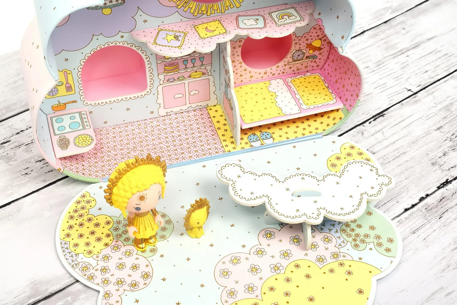 Ляльки й фігурки DJECO Tinyly Casita de Sunny & Mia, фото №5