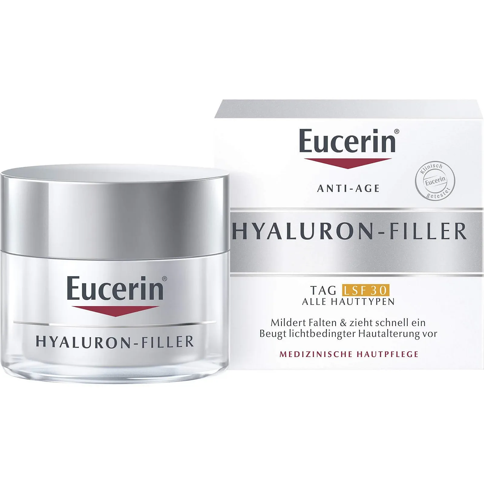 Денний крем Eucerin Anti-Age Hyaluronic Filler SPF 30 50 мл, фото №2