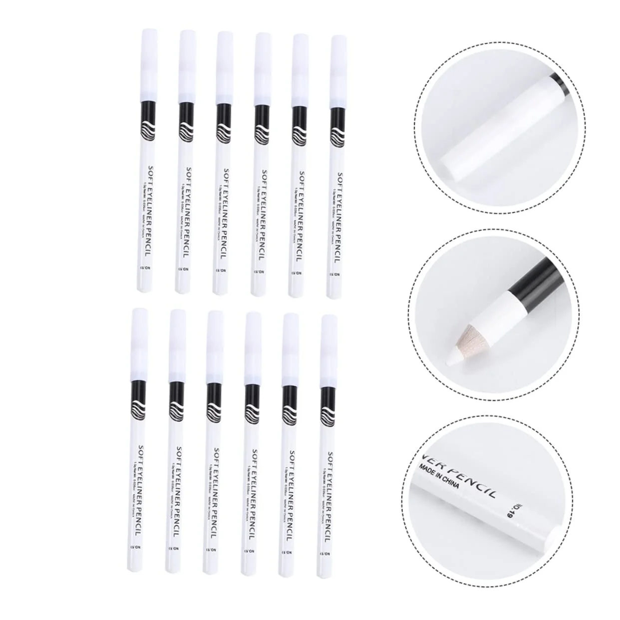 Олівець для очей Beaupretty Білий, фото №4 Олівець для очей Beaupretty Білий, фото №4