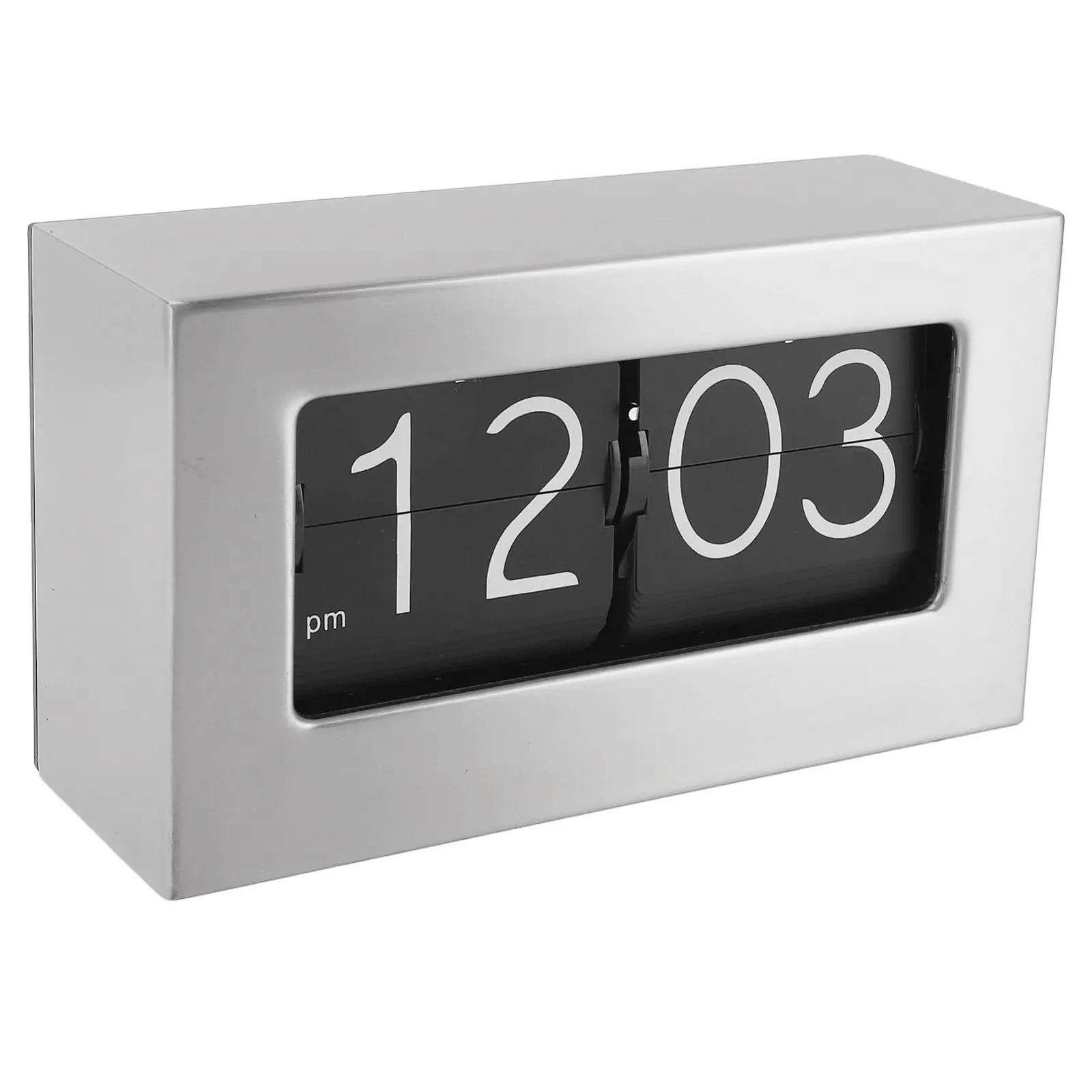 Настільний годинник Retro Storm 70 мм, складаний, чорний, фото №2