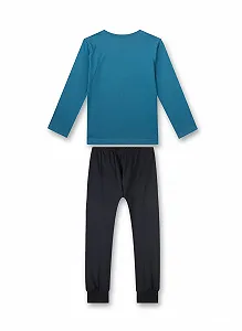 Пижама Sanetta Длинная Синяя для Мальчиков synthetic.ua - Фото 1