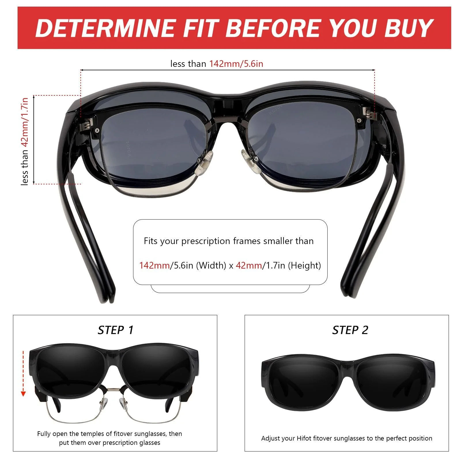 Поляризовані сонцезахисні окуляри Hifot для чоловіків і жінок, маленька оправа, фото №2