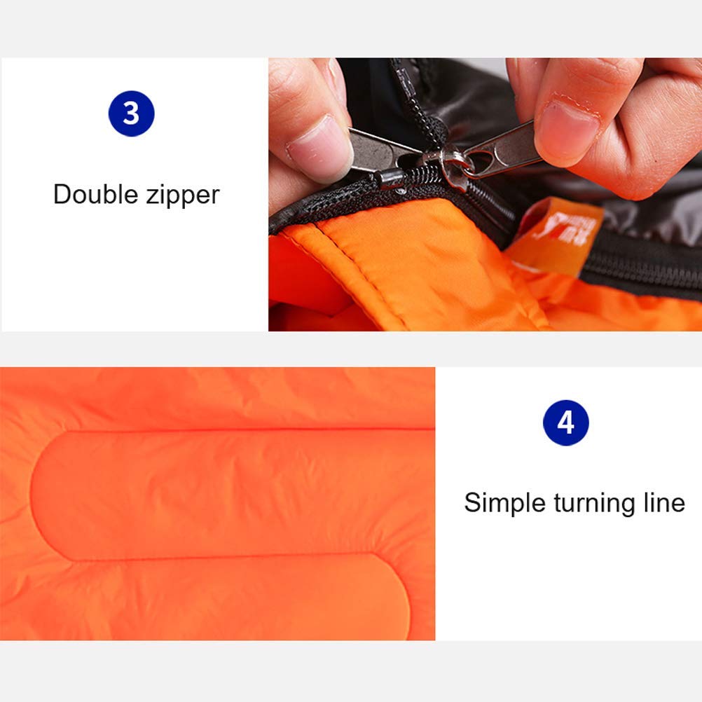 Двомісний спальний мішок MYVVKIA для кемпінгу Легкий Компактний, фото №2