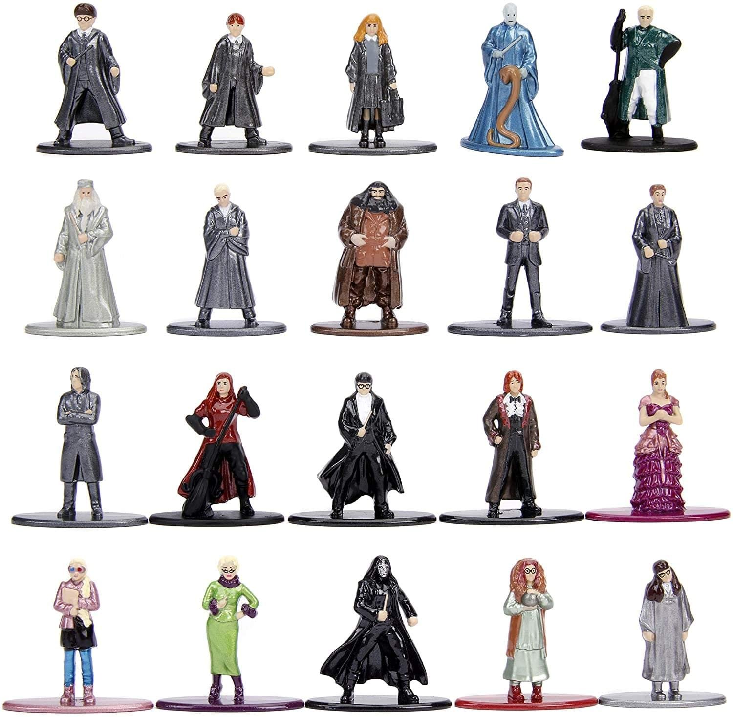 Фігурки Jada Harry Potter Nano Metalfigs Набір 20 штук Wave 3, металеві, 4,2 см, фото №1