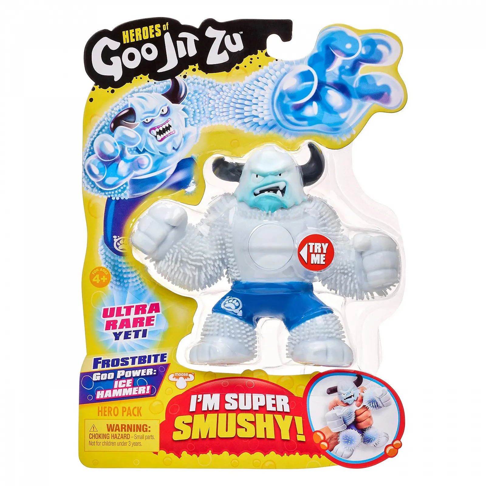 Стретч-фигурка Goo Jit Zu 36536 Frostbite Yeti, фото №2 Стретч-фигурка Goo Jit Zu 36536 Frostbite Yeti, фото №2