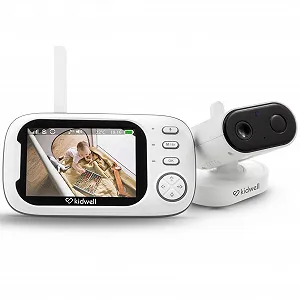 Відеоняня COIL Нічний режим 8 Колискових VOX 300 м Температура 3.5" LCD 720p - Фото 1