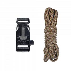 Браслет для виживання (комплект) Paracord 50.8 см з кресалом/свистком Copperhead - Фото 1