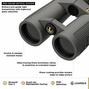 Бінокль Leupold BX-5 Santiam HD 8x42mm Shadow Gray synthetic.ua - Фото 1