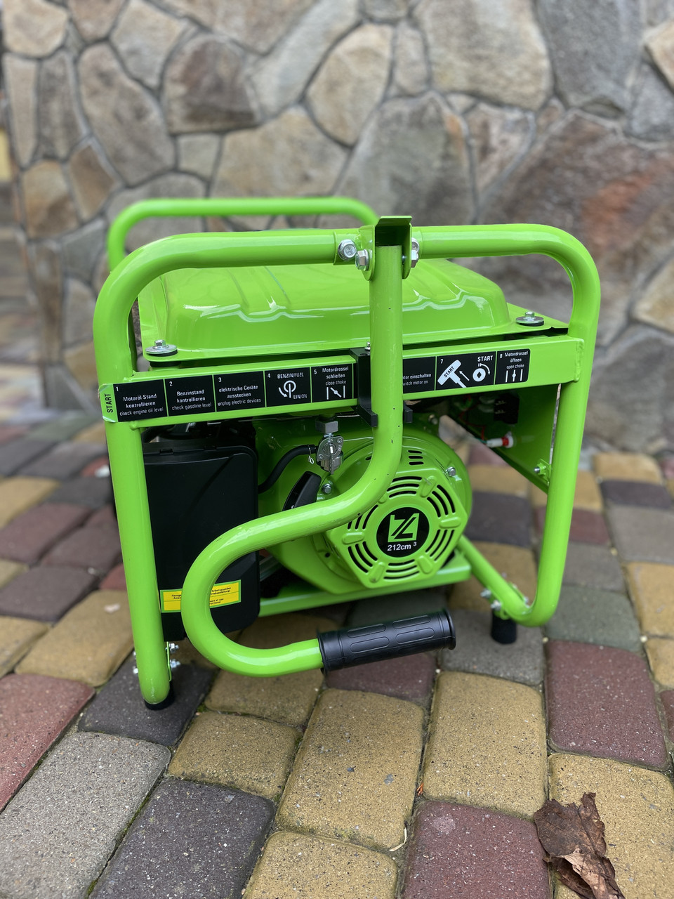 Бензиновый генератор ZIPPER ZI-STE2800 2.8 кВт медная обмотка, фото №7