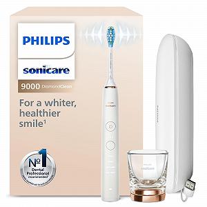 Зубная электрощетка Philips Sonicare DiamondClean 9000 HX9911/94, розовая - Фото 1
