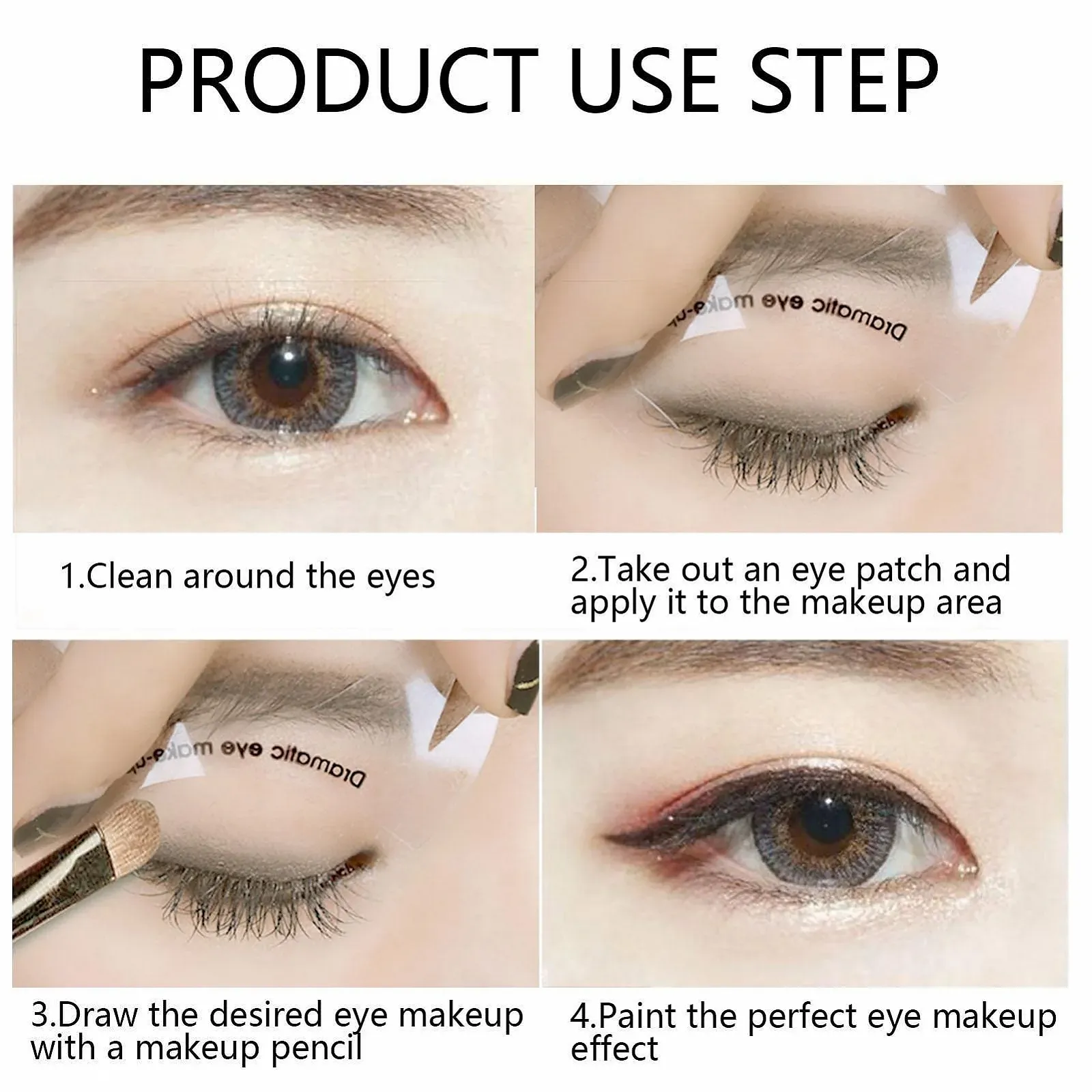 Трафареты для подводки для глаз Stronrive, фото №3