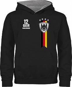 Худи Shirtracer 2024 Football European Championship Fan Item Germany World Cup Fan Германия - Фото 1