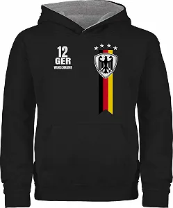 Худі Shirtracer 2024 Football European Championship Fan Item Germany World Cup Fan Німеччина - Фото 1