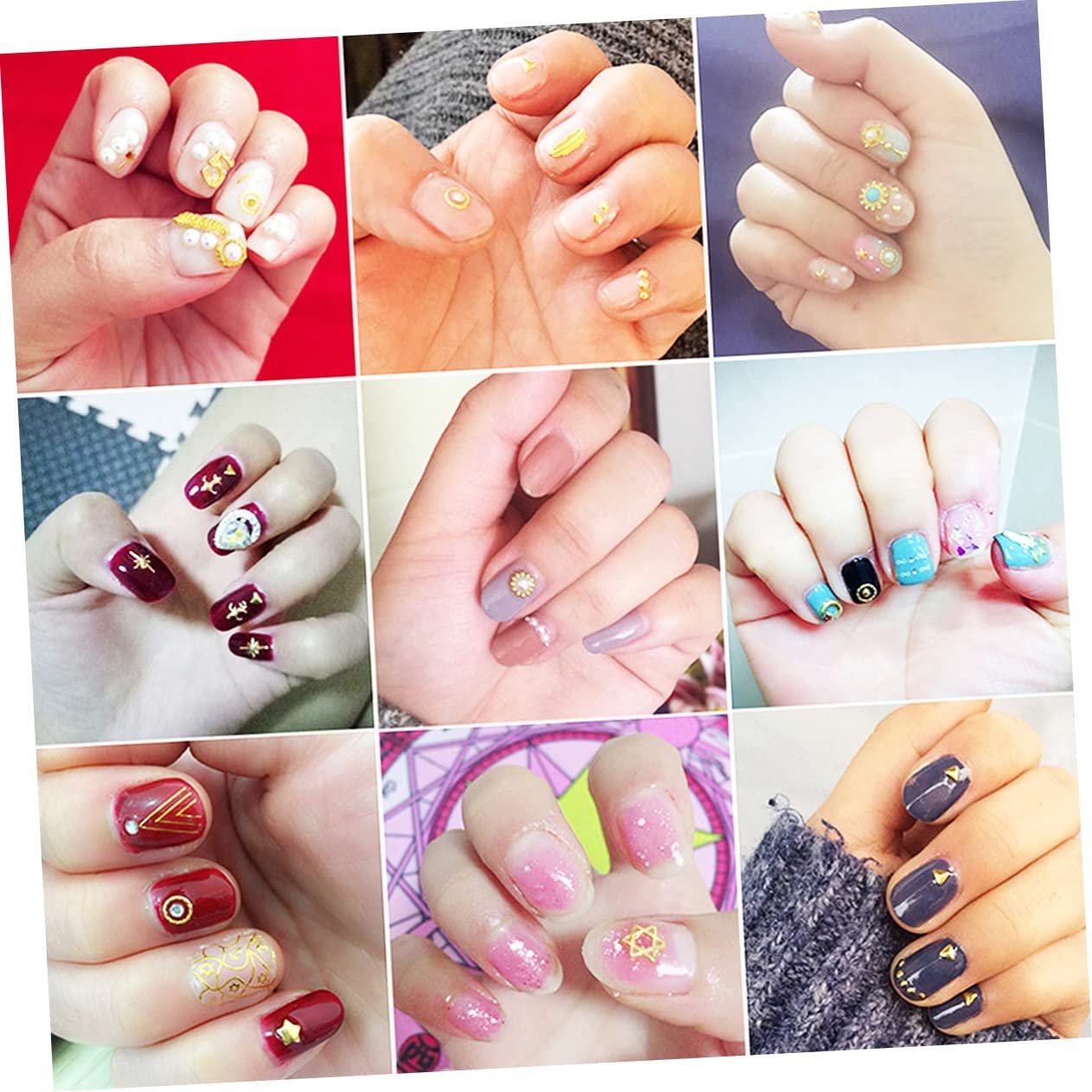 Металлические заклепки для ногтей Beavorty 3 шт., фото №7