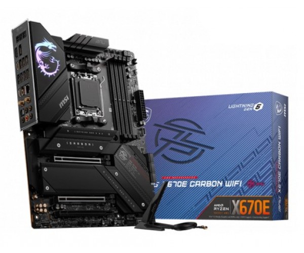 Материнська плата MSI MPG X670E Carbon WIFI Socket AM5, фото №1