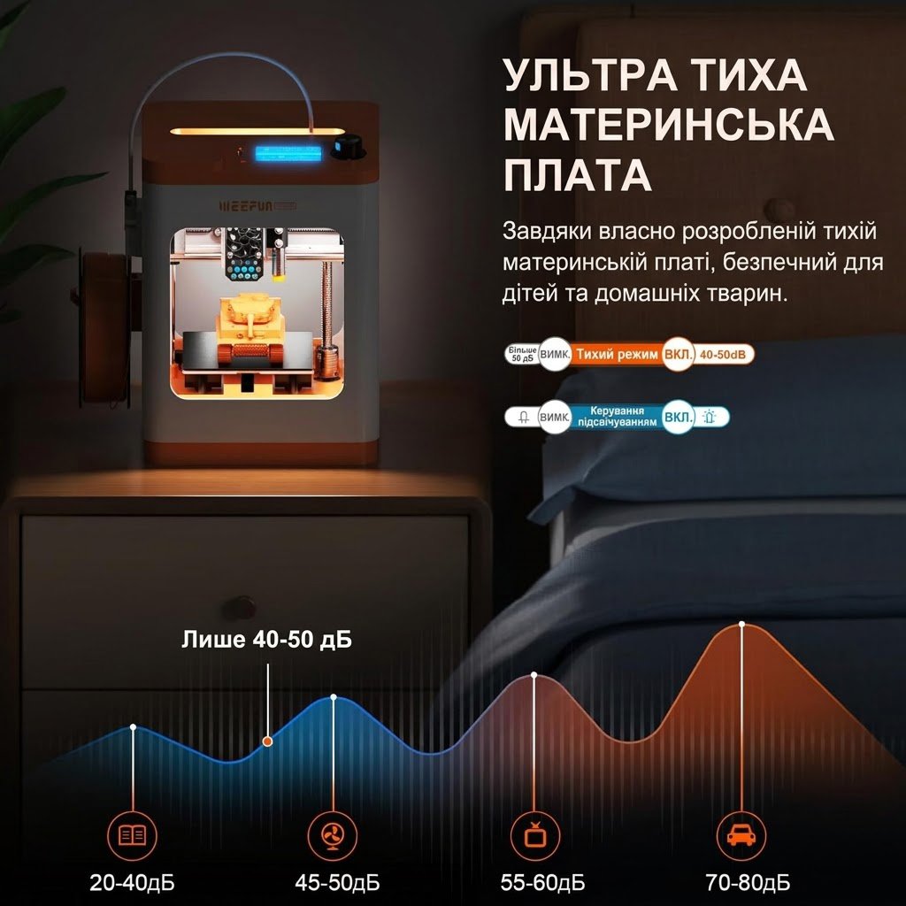 3D-принтер WEEFUN TINA2S Wi-Fi, фото №3 3D-принтер WEEFUN TINA2S Wi-Fi, фото №3